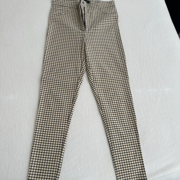 Zara high rise checkered pants - Picture 3 of 5
